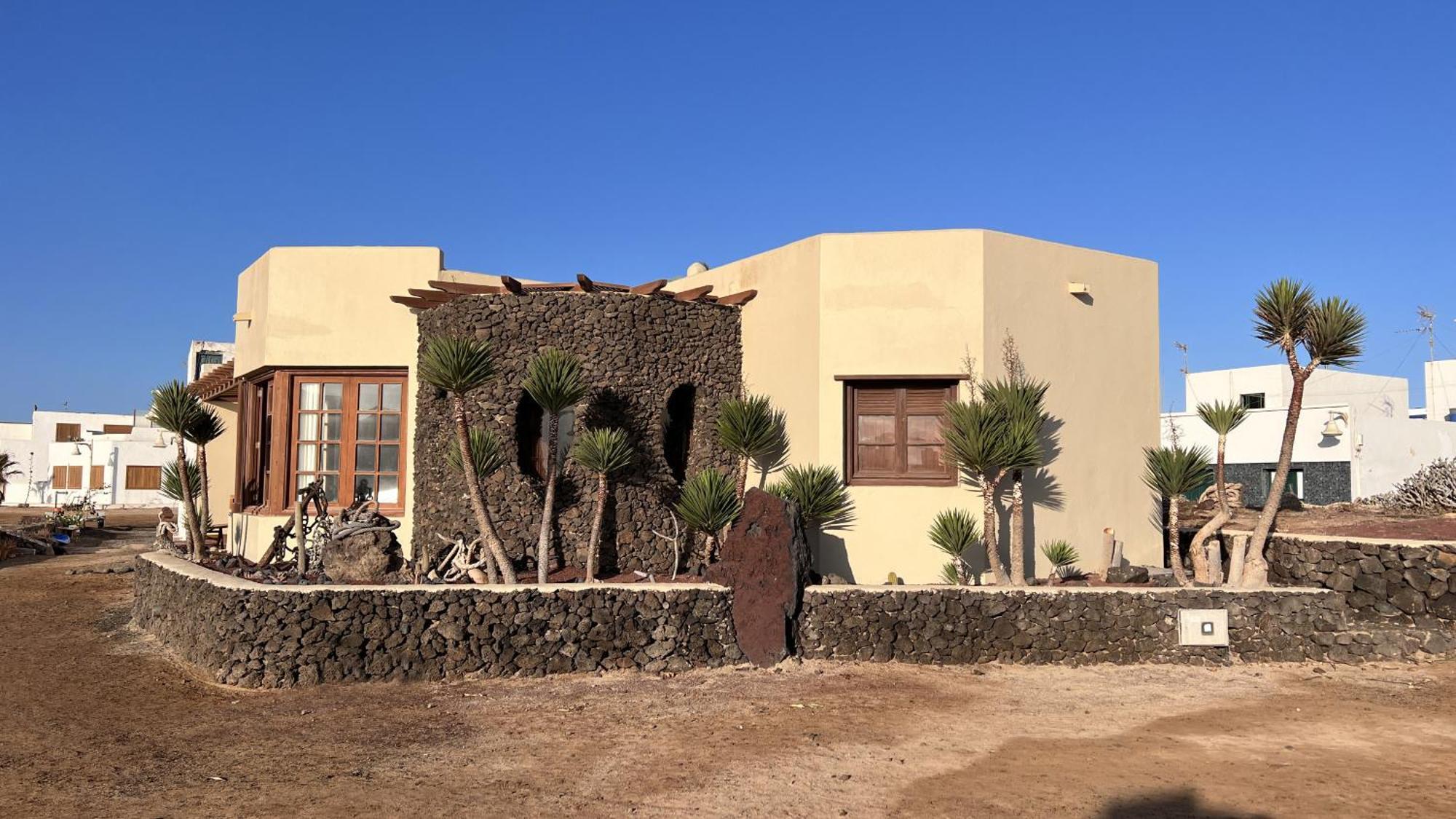 Villa Flor De Cactus, La Graciosa Caleta de Sebo Esterno foto